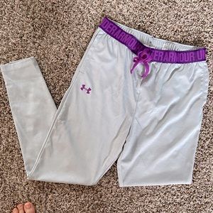 💜 Under Armour grey joggers